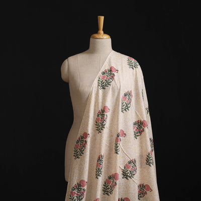 Sanganeri Hand Block Print Cotton Fabric 05