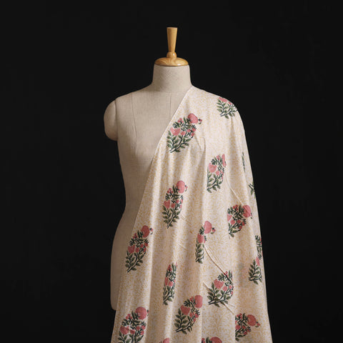 Sanganeri Hand Block Print Cotton Fabric 05