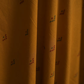Yellow - Prewashed Cotton Jacquard Fabric 10