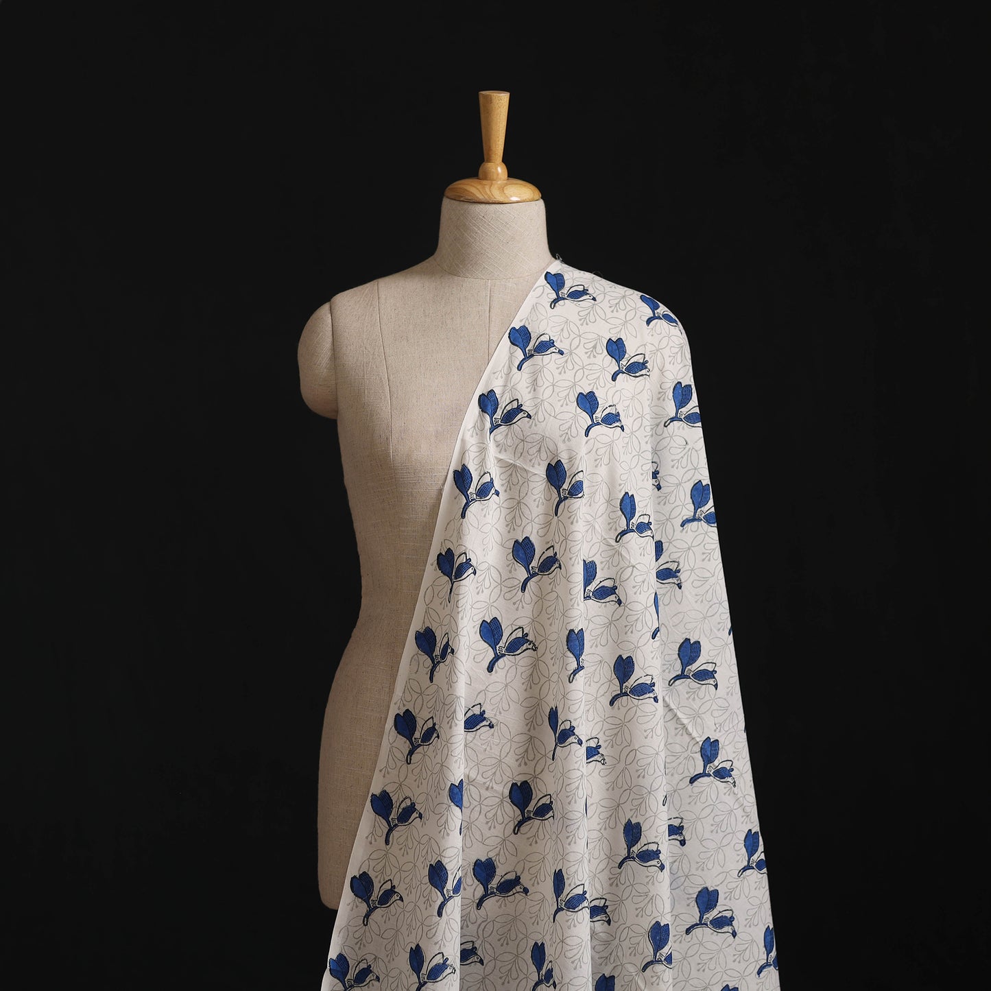 Sanganeri Hand Block Print Cotton Fabric 06