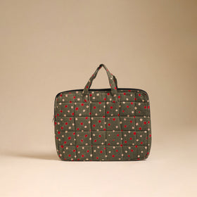 Handcrafted Quilted Laptop Bag (12 x 16 in) 58
