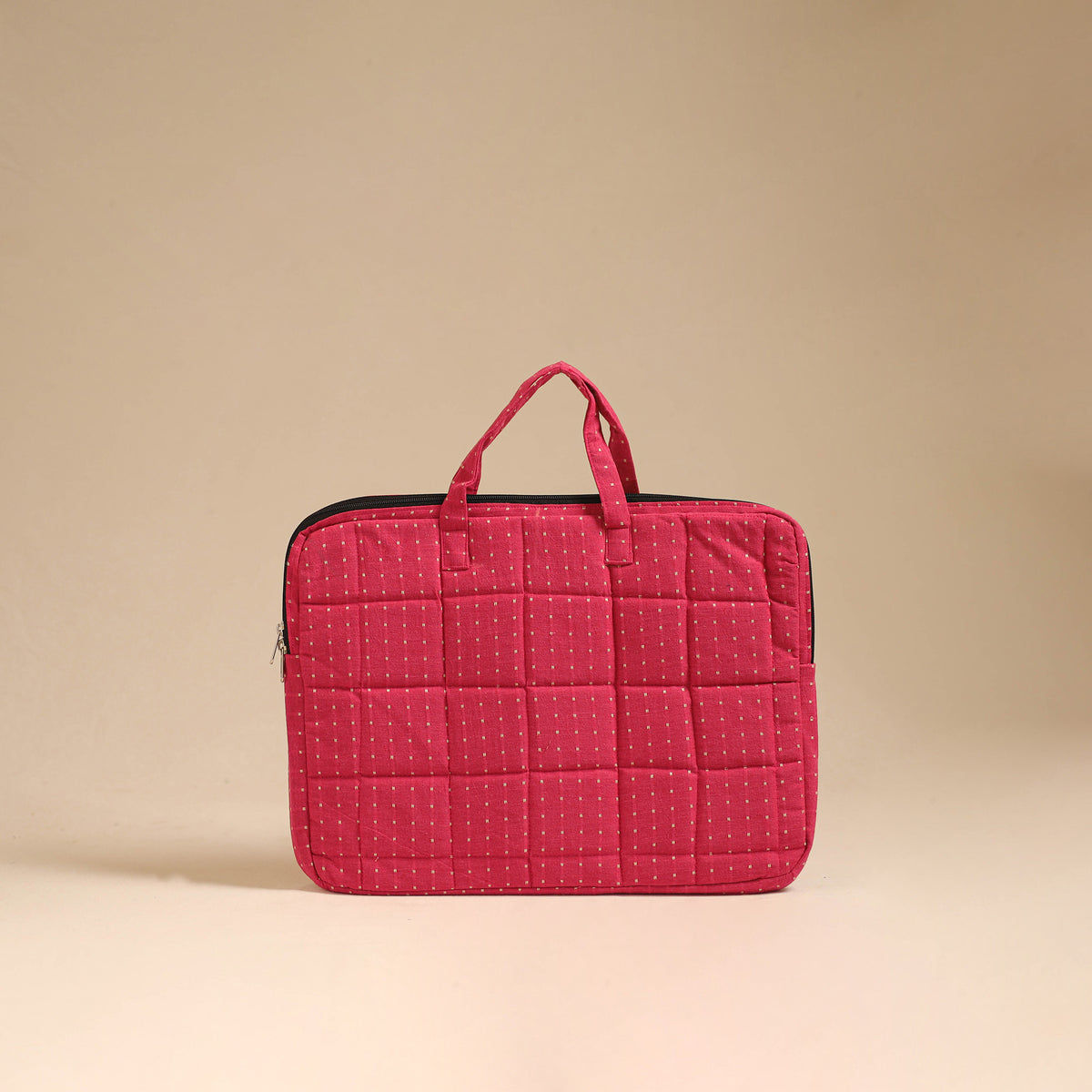 Handcrafted Quilted Laptop Bag (12 x 16 in) 60