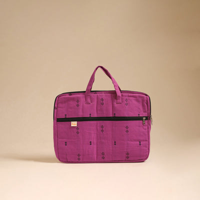 Handcrafted Quilted Laptop Bag (12 x 16 in) 61