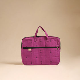 Handcrafted Quilted Laptop Bag (12 x 16 in) 61