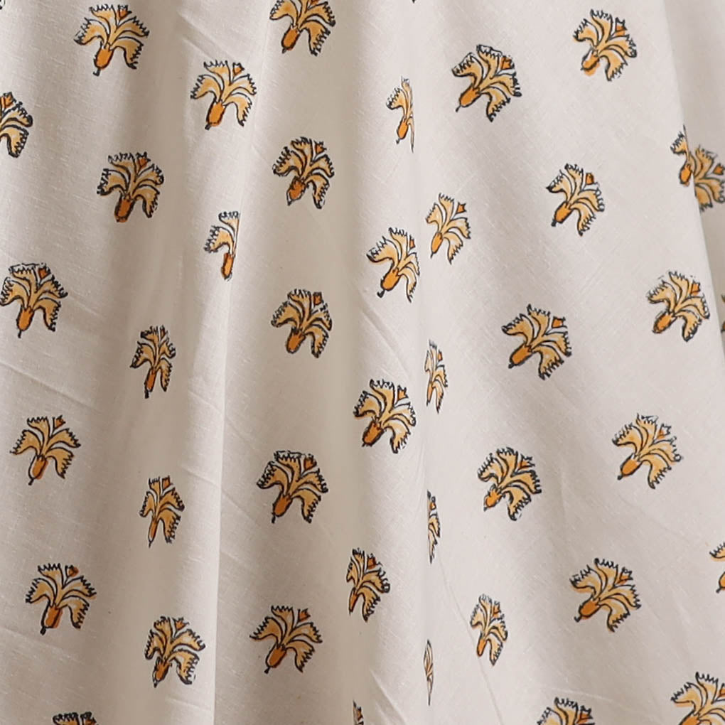Sanganeri Hand Block Print Cotton Fabric 09