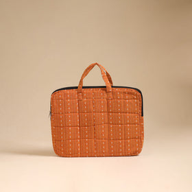 Handcrafted Quilted Laptop Bag (12 x 16 in) 62