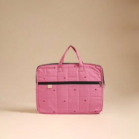 Handcrafted Quilted Laptop Bag (12 x 16 in) 63
