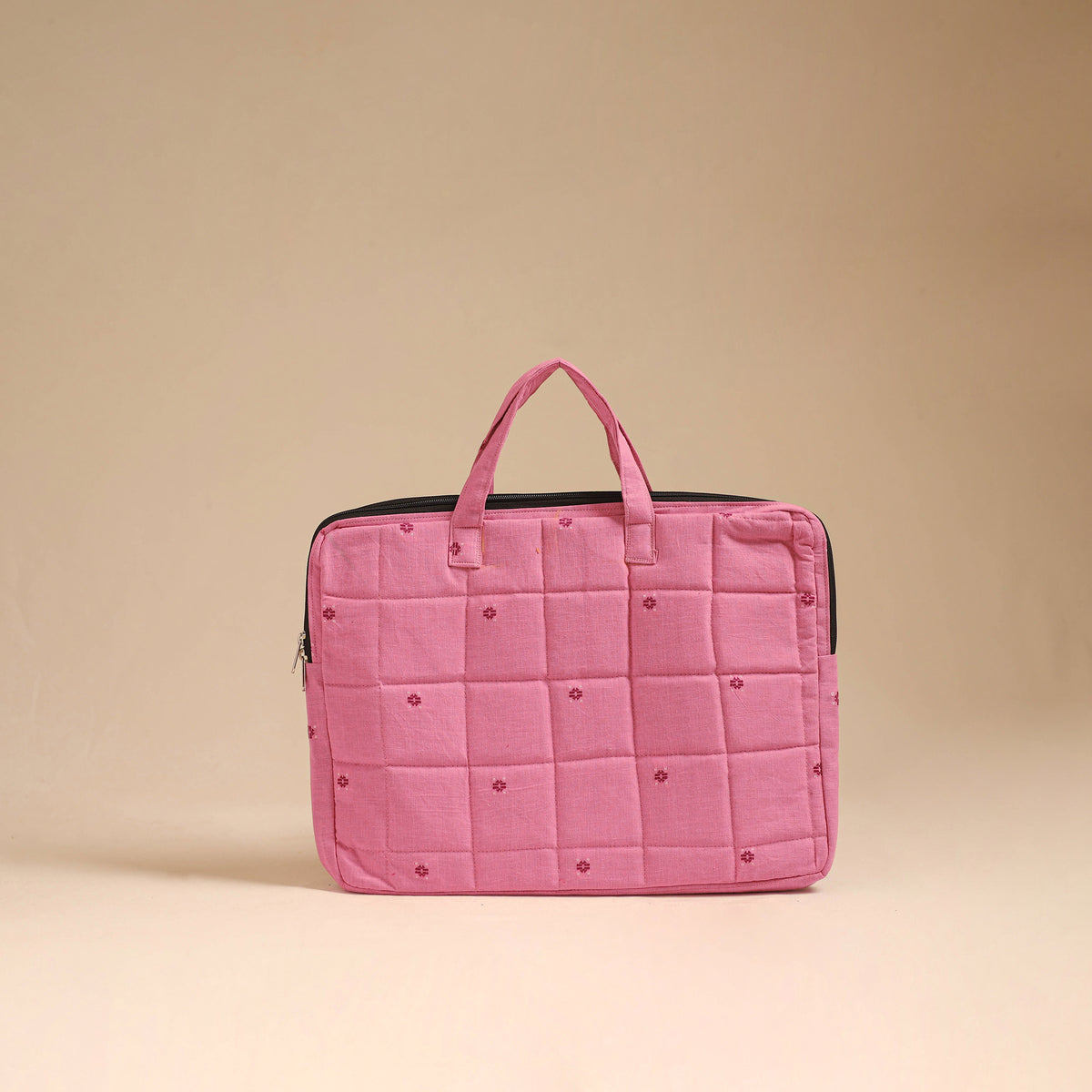 Handcrafted Quilted Laptop Bag (12 x 16 in) 63