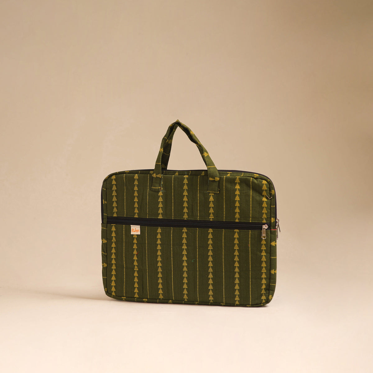Handcrafted Quilted Laptop Bag (12 x 16 in) 64