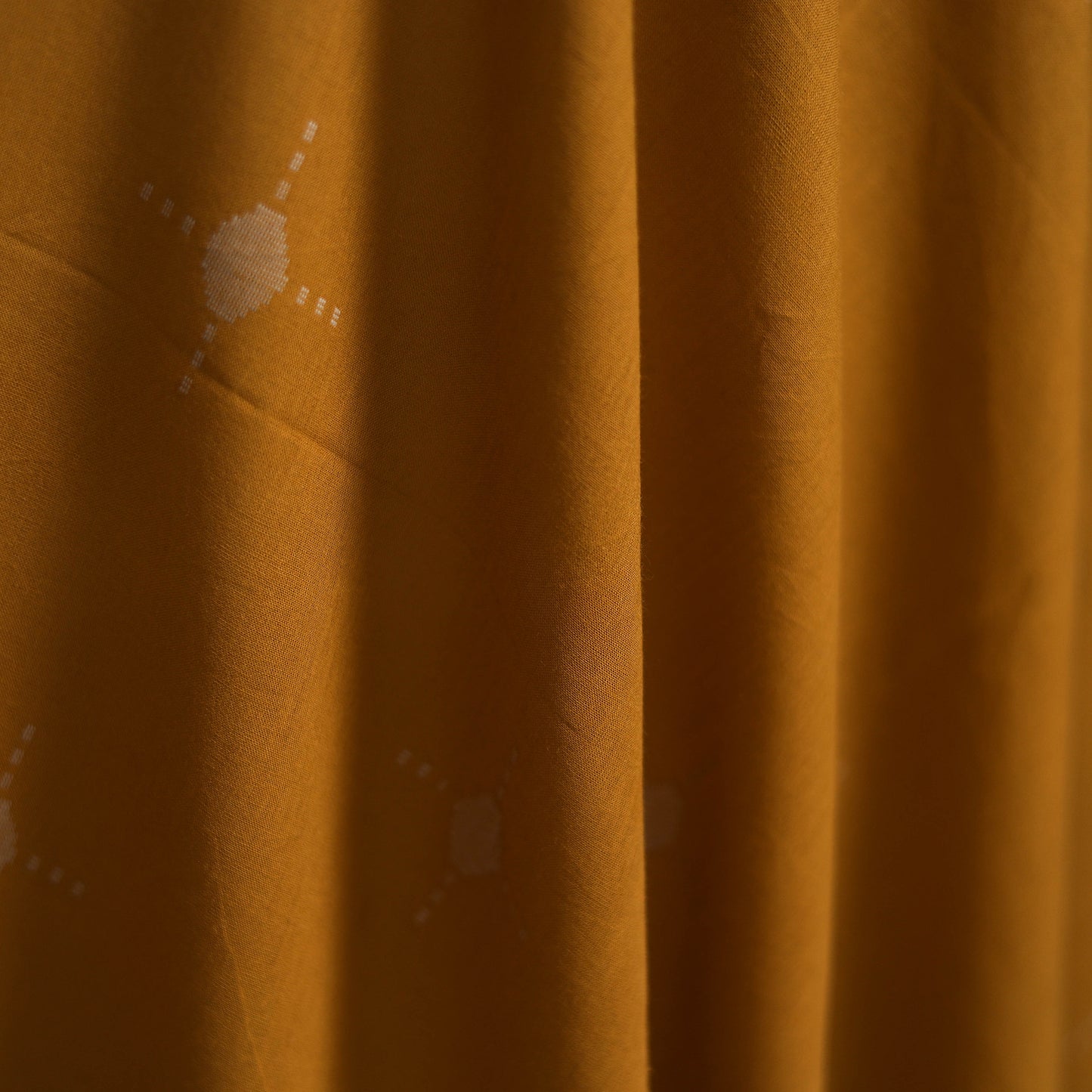 Yellow - Prewashed Cotton Jacquard Fabric 15