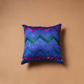 Floral Hand Embroidered Cushion Cover (16 x 16 in) 30
