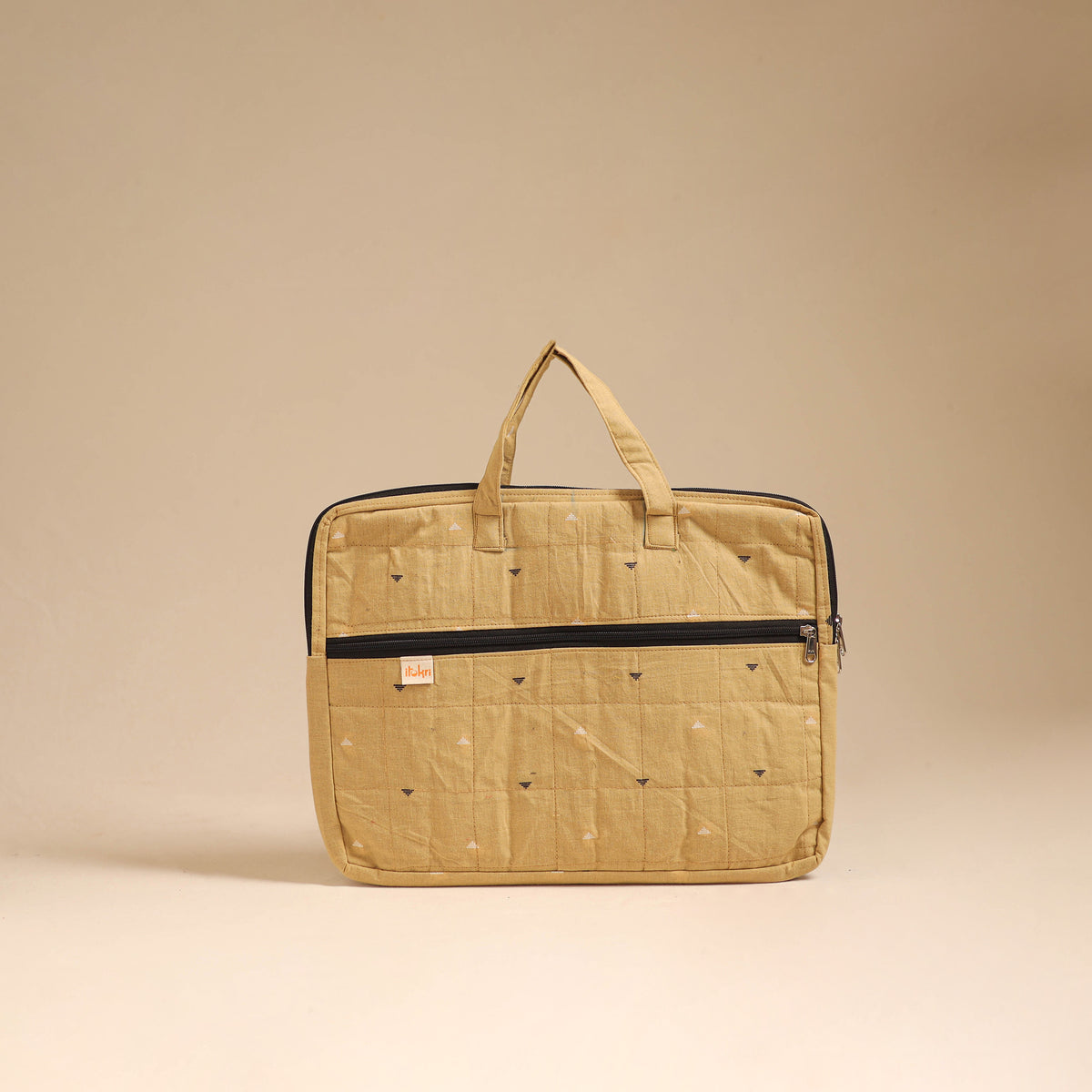 Handcrafted Quilted Laptop Bag (12 x 16 in) 65
