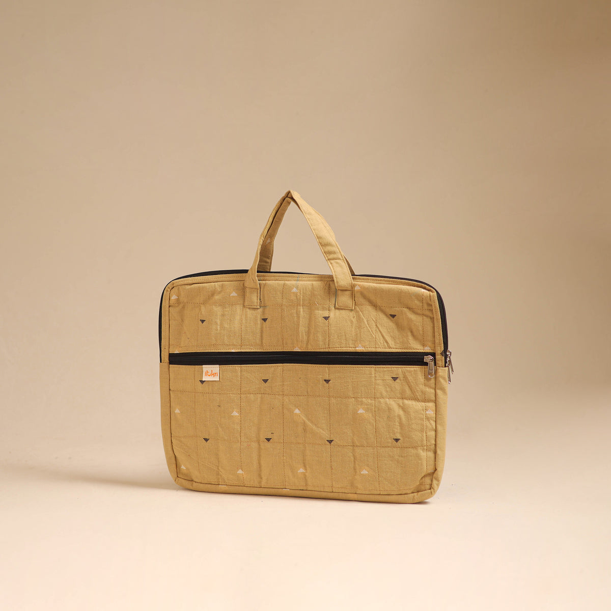 Handcrafted Quilted Laptop Bag (12 x 16 in) 65