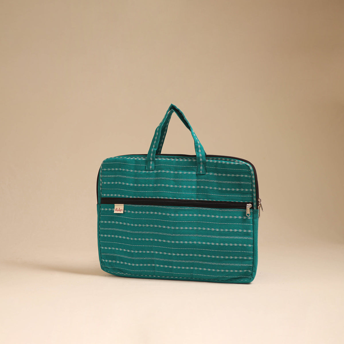 Handcrafted Quilted Laptop Bag (12 x 16 in) 67