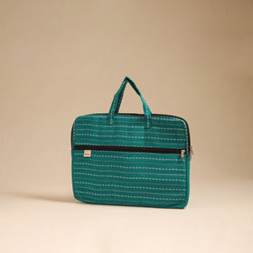 Handcrafted Quilted Laptop Bag (12 x 16 in) 67