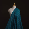 Blue - Prewashed Cotton Jacquard Fabric 17