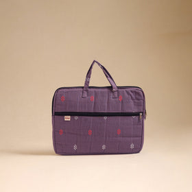 Handcrafted Quilted Laptop Bag (12 x 16 in) 68