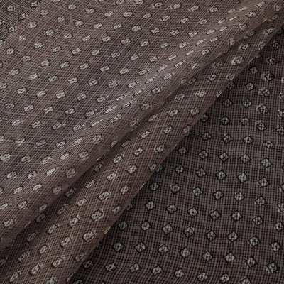 Bagru Dabu Hand Block Print Natural Dyed Kota Doria Cotton Fabric 02