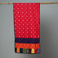 Patchwork Bandhani Stole
