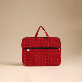 Handcrafted Quilted Laptop Bag (12 x 16 in) 69
