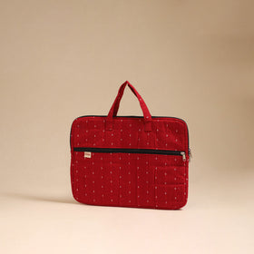 Handcrafted Quilted Laptop Bag (12 x 16 in) 69