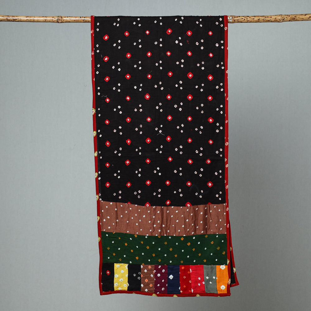 Patchwork Bandhani Stole
