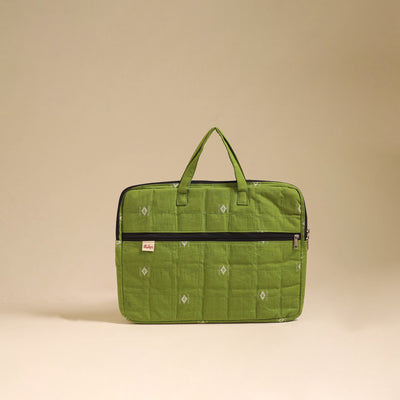 Handcrafted Quilted Laptop Bag (12 x 16 in) 70
