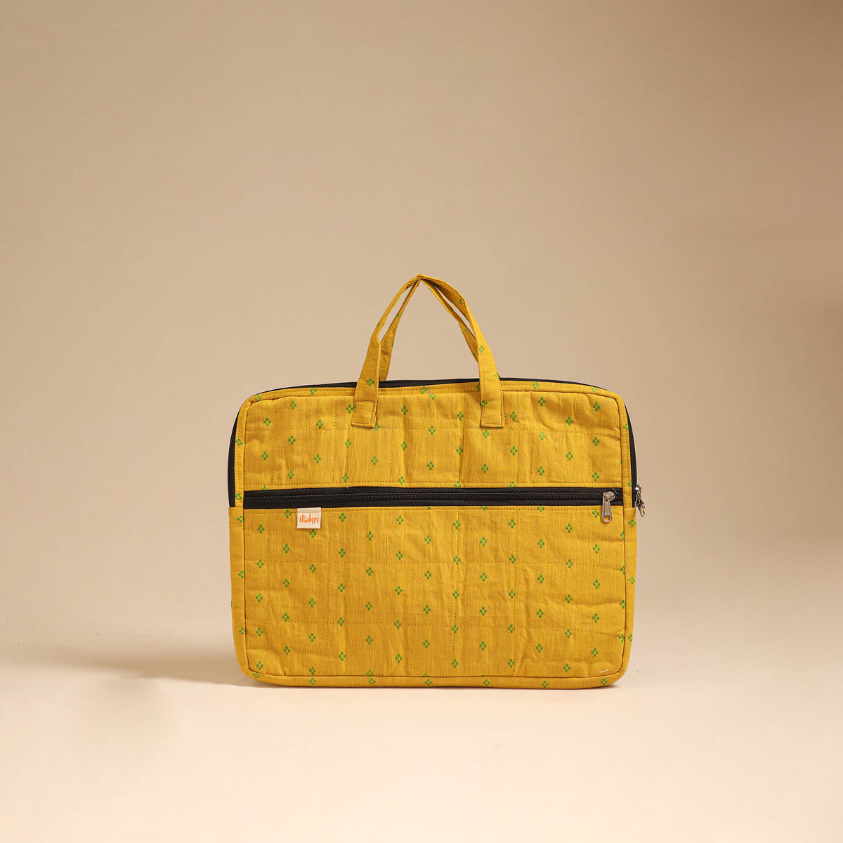Handcrafted Quilted Laptop Bag (12 x 16 in) 71