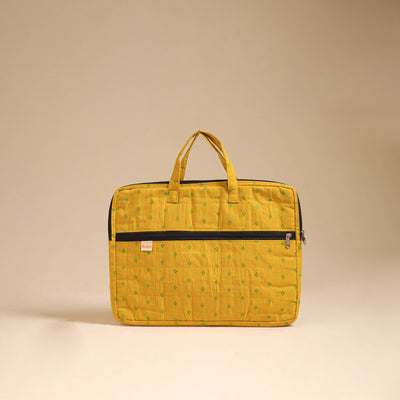 Handcrafted Quilted Laptop Bag (12 x 16 in) 71
