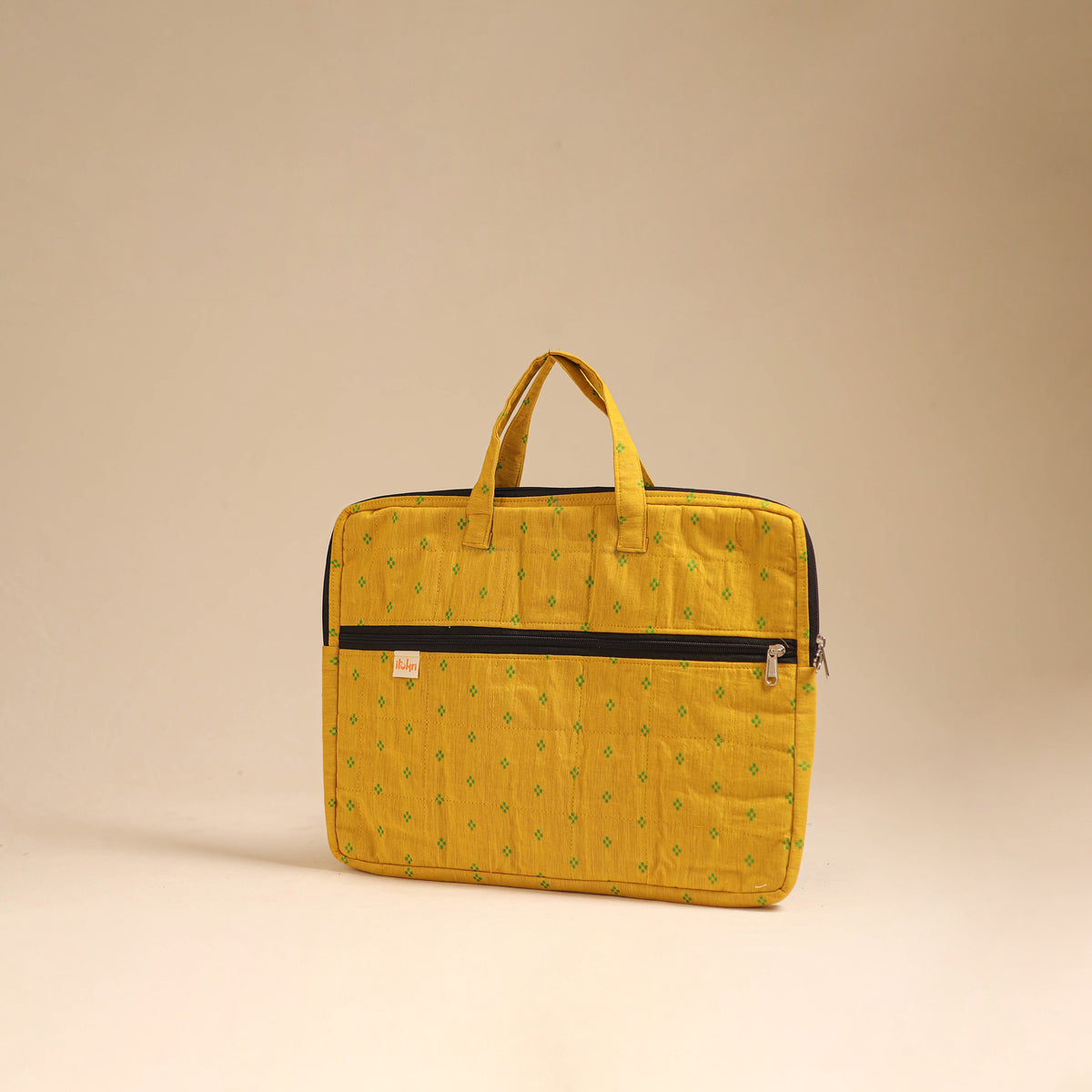 Handcrafted Quilted Laptop Bag (12 x 16 in) 71