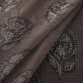 Bagru Dabu Hand Block Print Natural Dyed Kota Doria Cotton Fabric 08