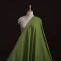 Green - Prewashed Cotton Plain Fabric with Mangalgiri Border 20