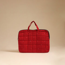 Handcrafted Quilted Laptop Bag (12 x 16 in) 72