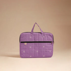 Handcrafted Quilted Laptop Bag (12 x 16 in) 73