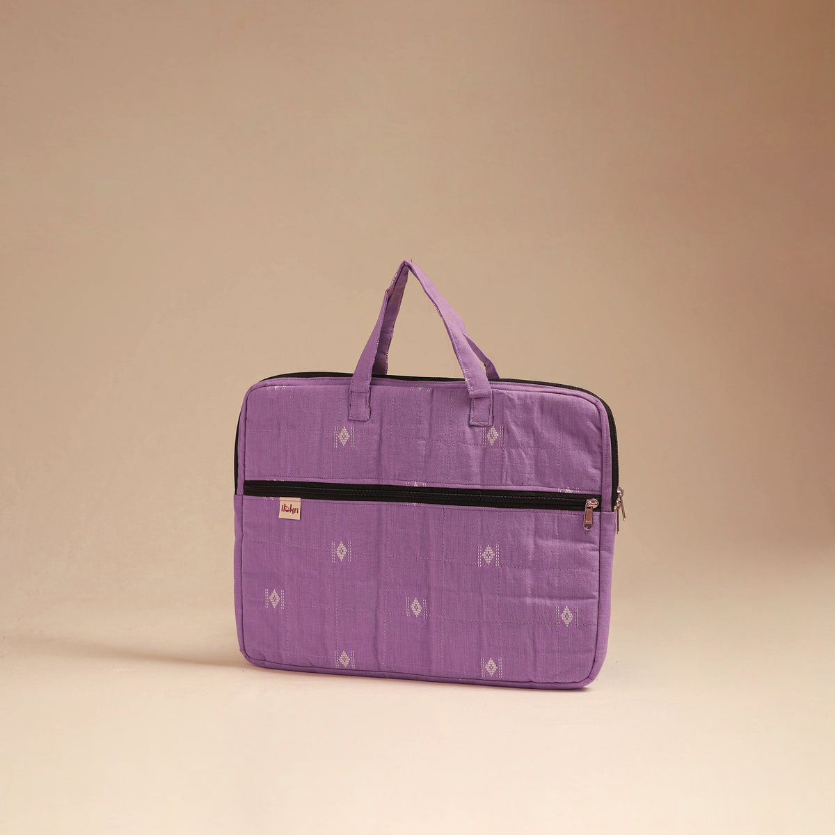 Handcrafted Quilted Laptop Bag (12 x 16 in) 73