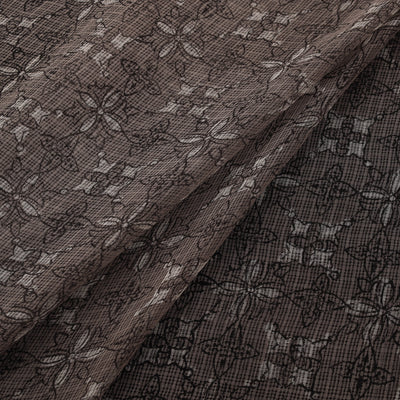 Bagru Dabu Hand Block Print Natural Dyed Kota Doria Cotton Fabric 10