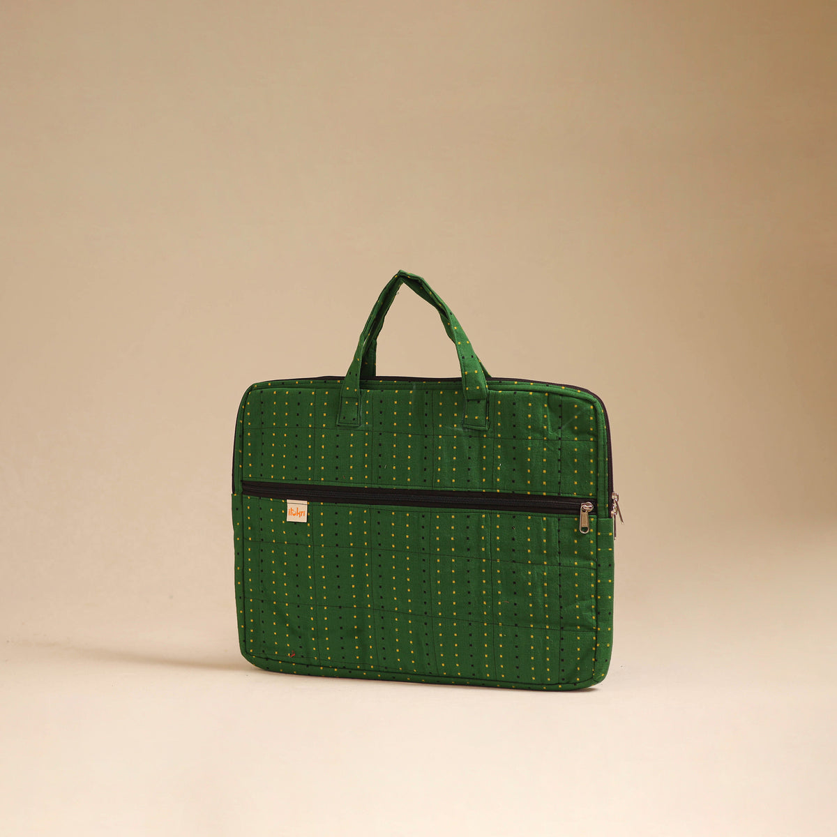 Handcrafted Quilted Laptop Bag (12 x 16 in) 74