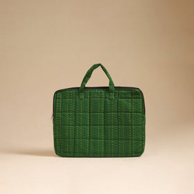 Handcrafted Quilted Laptop Bag (12 x 16 in) 74