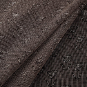 Bagru Dabu Hand Block Print Natural Dyed Kota Doria Cotton Fabric 12