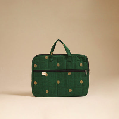 Handcrafted Quilted Laptop Bag (12 x 16 in) 75