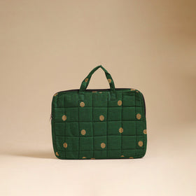 Handcrafted Quilted Laptop Bag (12 x 16 in) 75