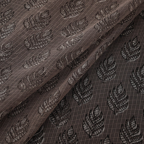 Bagru Dabu Hand Block Print Natural Dyed Kota Doria Cotton Fabric 14
