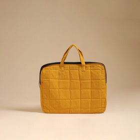 Handcrafted Quilted Laptop Bag (12 x 16 in) 76