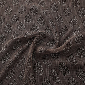 Bagru Dabu Hand Block Print Natural Dyed Kota Doria Cotton Fabric 14