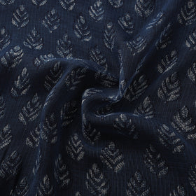 Bagru Dabu Hand Block Print Natural Dyed Kota Doria Cotton Fabric 15
