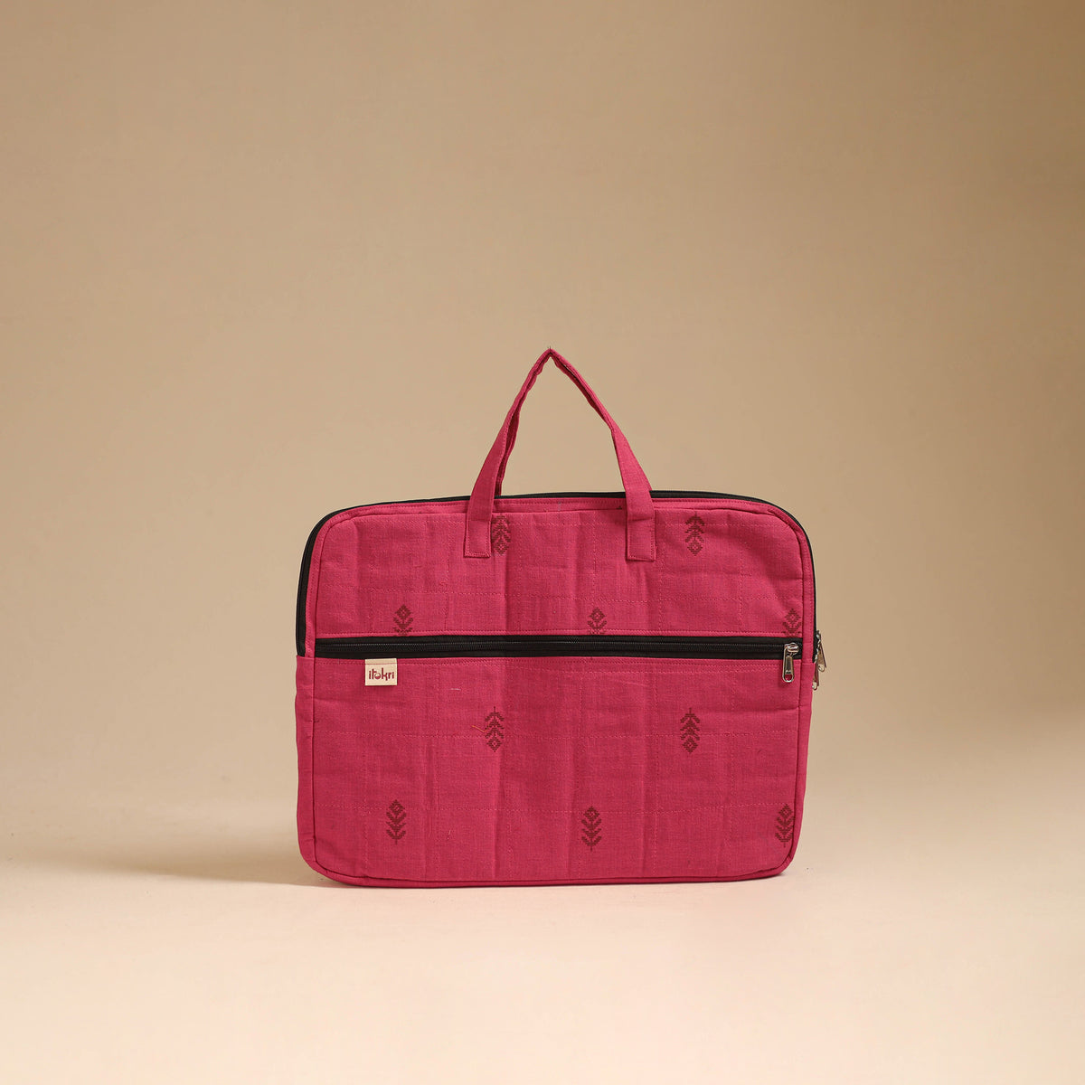 Handcrafted Quilted Laptop Bag (12 x 16 in) 78