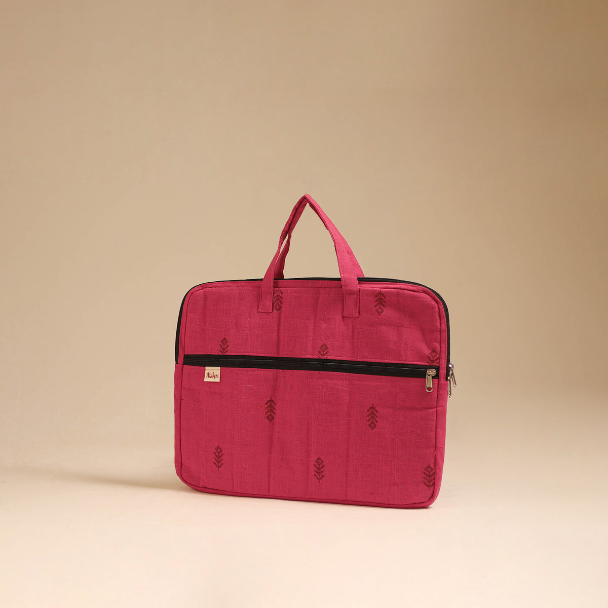 Handcrafted Quilted Laptop Bag (12 x 16 in) 78