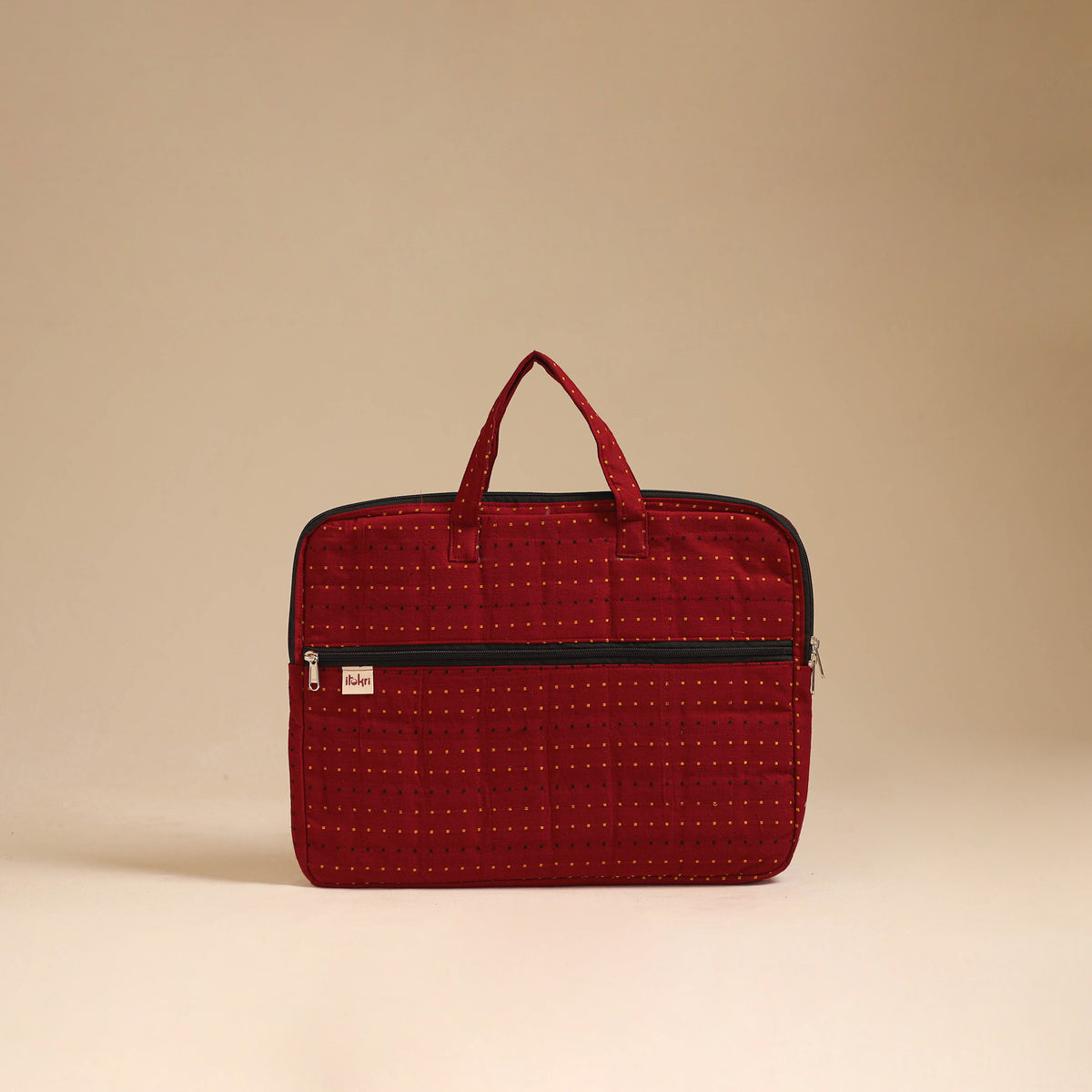 Handcrafted Quilted Laptop Bag (12 x 16 in) 79