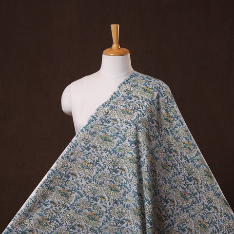 Cotton Hand Block Sanganeri Print Fabric 13