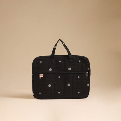 Handcrafted Quilted Laptop Bag (12 x 16 in) 80